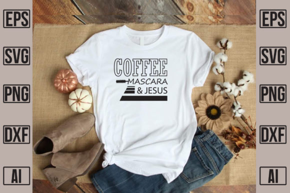 Coffee Mascara Jesus Design