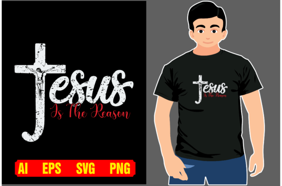 Jesus is the Reason. Christmas Sublimation