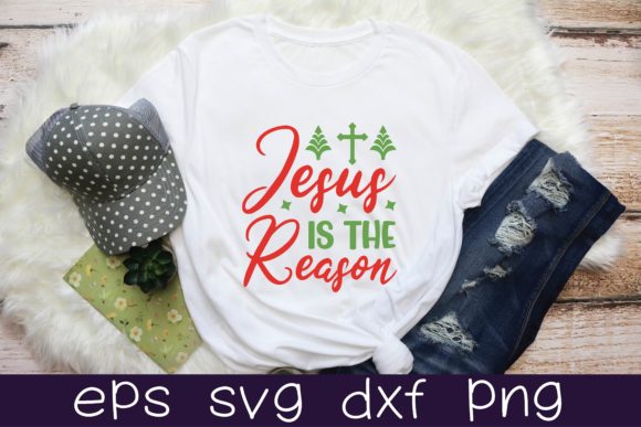 Jesus is the Reason SVG Design